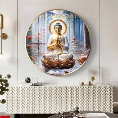 Tải file File tranh tròn phật giáo 5D PG20360 (gốc) làm tranh trang trí
