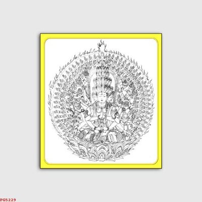 Download file tranh File tranh phật PG5229 (file gốc PSD)