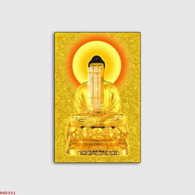 File gốc File tranh phật PG5331 (in lụa) cao cấp