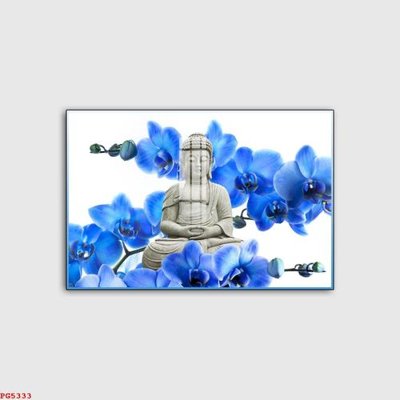 File tranh File tranh phật PG5333 (bản gốc) in lụa dán tường