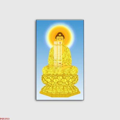 File gốc File tranh phật PG5353 (thiết kế) độc quyền