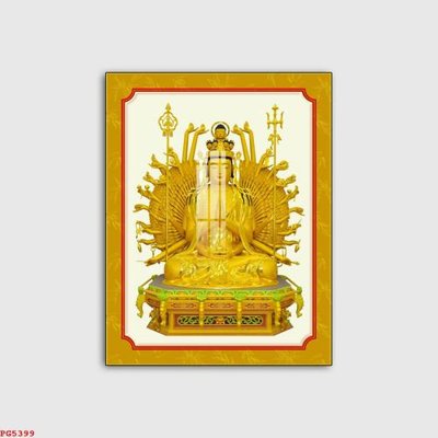 File tranh File tranh phật PG5399 (bản gốc) in lụa dán tường