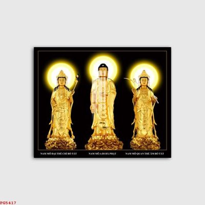 File in mica File tranh phật PG5417 (bản gốc) sắc sảo