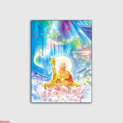 Ảnh gốc file in lụa File tranh phật PG5424 chi tiết