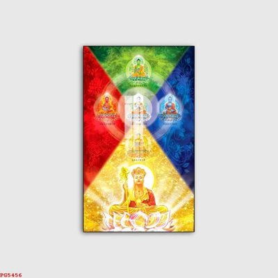File tranh File tranh phật PG5456 (bản gốc) in lụa 3D