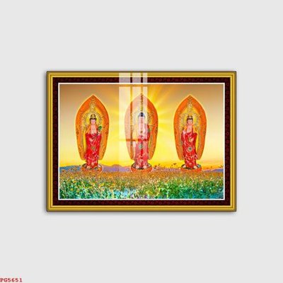Download file gốc File tranh phật PG5651 (in mica) 3D