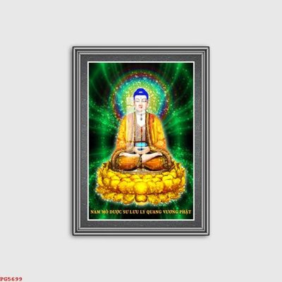 Hình ảnh file gốc in lụa File tranh phật PG5699