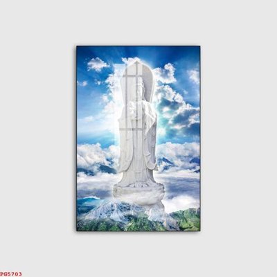File gốc File tranh phật PG5703 (in 3D) cho trang trí