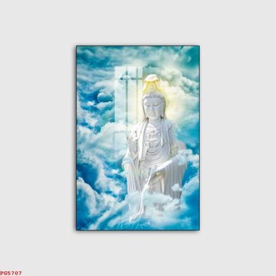 File tranh File tranh phật PG5707 (ảnh gốc) in trần nhà