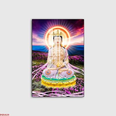 File in trần File tranh phật PG5829 (file gốc) xuyên sáng