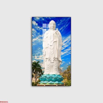 File gốc File tranh phật PG5881 (in tráng gương) sang trọng