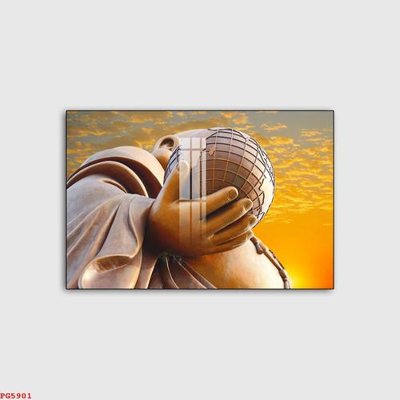 File gốc File tranh phật PG5901 (phong cách) tối giản