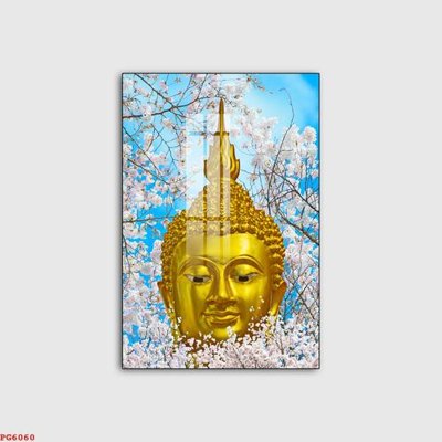 File gốc File tranh phật PG6060 (in lụa) họa tiết 3D