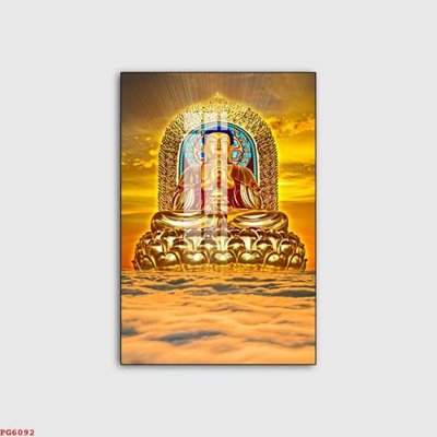 File PSD File tranh phật PG6092 (bản gốc) cho nhà in