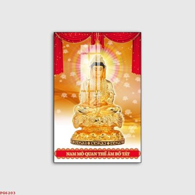 File in ấn File tranh phật PG6203 (bản gốc) từ file gốc