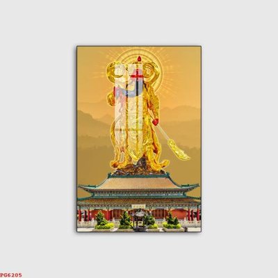 File tranh ảnh gốc File tranh phật PG6205 dùng cho in khổ lớn
