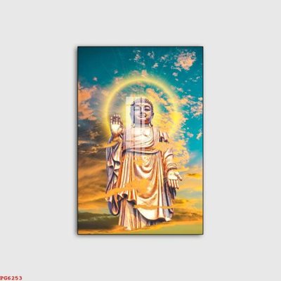 File PSD File tranh phật PG6253 (bản gốc) đã tách nền