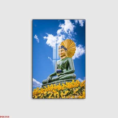 File gốc in tráng gương File tranh phật PG6358 chi tiết