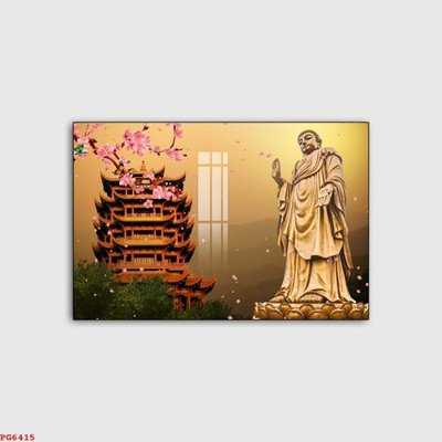 File gốc File tranh phật PG6415 (in tráng gương) sang trọng
