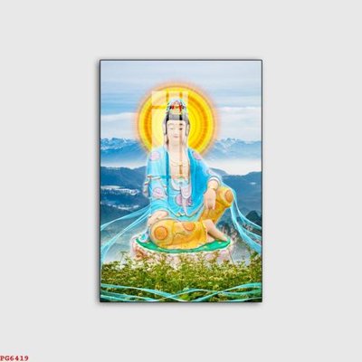 File gốc File tranh phật PG6419 (in mica) làm bảng hiệu