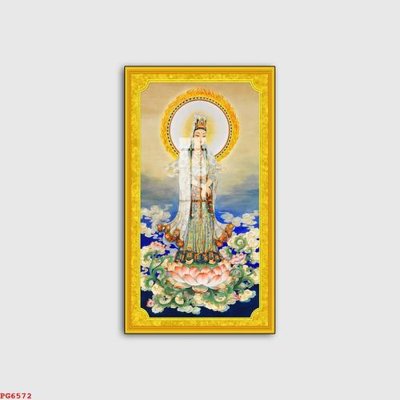 File gốc File tranh phật PG6572 (in mica) làm bảng hiệu