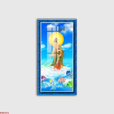 File tranh File tranh phật PG6591 (gốc) phong cách tối giản