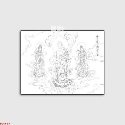 File gốc File tranh phật PG6653 (cho in 3D) độc đáo