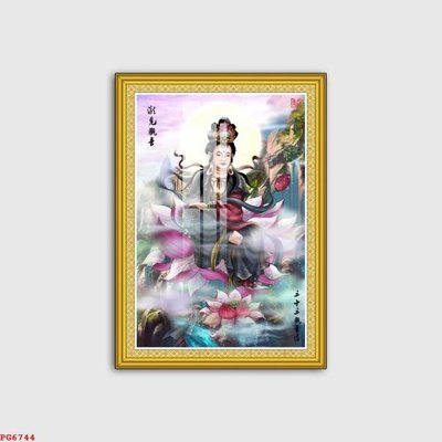 Tải file File tranh phật PG6744 (gốc) chủ đề hoa sen