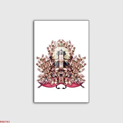 File gốc File tranh phật PG6763 (AI/EPS) cho in ấn