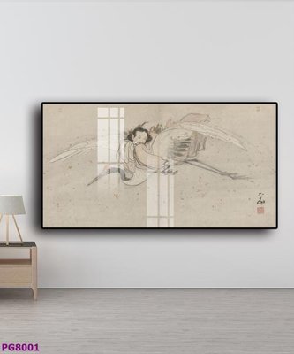 File tranh in trần 3D File tranh phật cổ PG8001 (ảnh gốc)