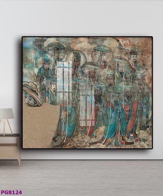 File tranh File tranh phật cổ PG8124 (file gốc) chủ đề phong thủy