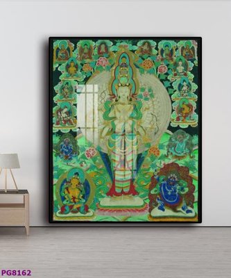 File in trần File tranh phật cổ PG8162 (bản gốc) đại dương