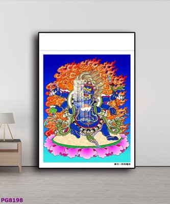 File in ấn File tranh phật cổ PG8198 (bản gốc) chất lượng cao