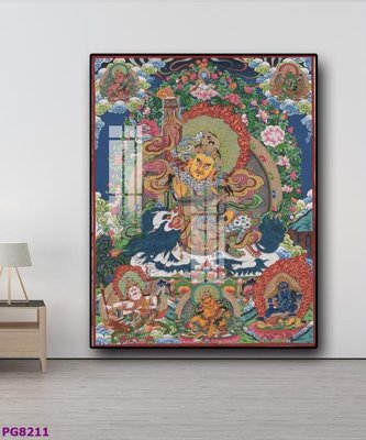 File gốc File tranh phật cổ PG8211 (in tráng gương) nghệ thuật