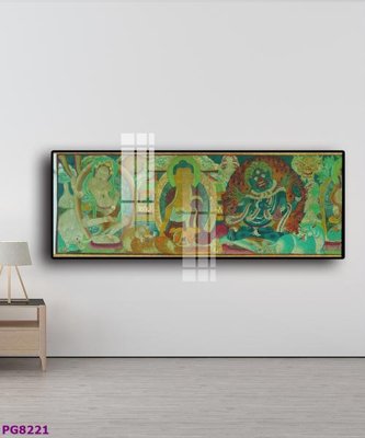 Ảnh mô tả file gốc in mica File tranh phật cổ PG8221