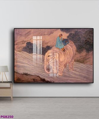 File tranh File tranh phật cổ PG8250 (gốc) chủ đề thiên nhiên