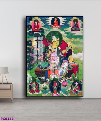 File ảnh gốc File tranh phật cổ PG8358 (chuyên in mica)