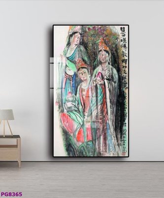 File gốc File tranh phật cổ PG8365 (chuẩn màu) cho in offset