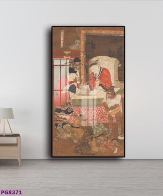 File gốc File tranh phật cổ PG8371 (in mica) trang trí