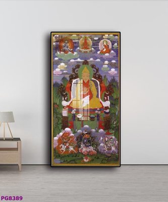 File ảnh File tranh phật cổ PG8389 (gốc) dùng in Pano