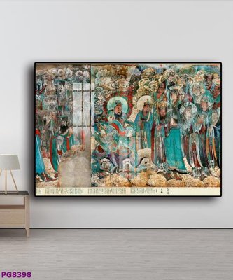 File ảnh File tranh phật cổ PG8398 (gốc) in standee