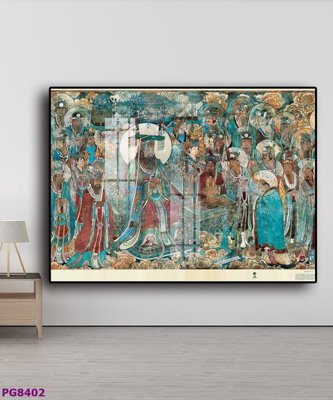 File gốc File tranh phật cổ PG8402 (chuẩn màu) cho in offset