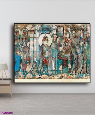 File tranh quảng cáo File tranh phật cổ PG8404 (file gốc) chuyên nghiệp