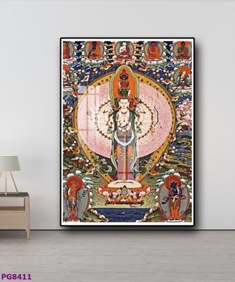 File ảnh gốc File tranh phật cổ PG8411 (chuyên in mica)