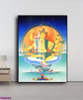 File in ấn cao cấp File tranh phật cổ PG8444 (file gốc)