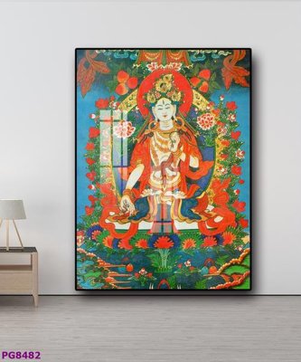 File gốc File tranh phật cổ PG8482 (in 3D) cho trang trí