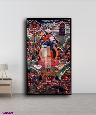 File tranh File tranh phật cổ PG8569 (file gốc) chuẩn màu in