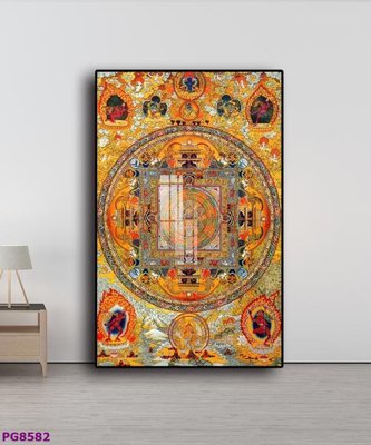 File tranh gốc File tranh phật cổ PG8582 (bản quyền) file PSD