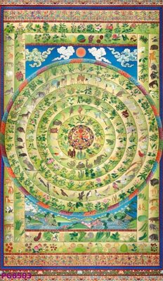 File in ấn File tranh phật cổ PG8583 (bản gốc) sắc nét