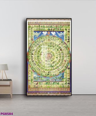 Download file gốc File tranh phật cổ PG8584 (in mica) logo